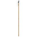 vidaXL Csúszó ajtó ORKDAL Természetes és fekete 93 x 202 cm
