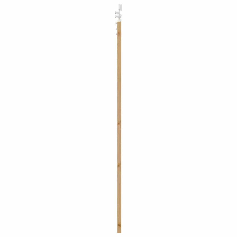 vidaXL Csúszóajtó ORKDAL Barna 61 x 198.5 cm Fa és fém