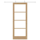 vidaXL Csúszó ajtó ORKDAL Természetes 83 x 211 cm