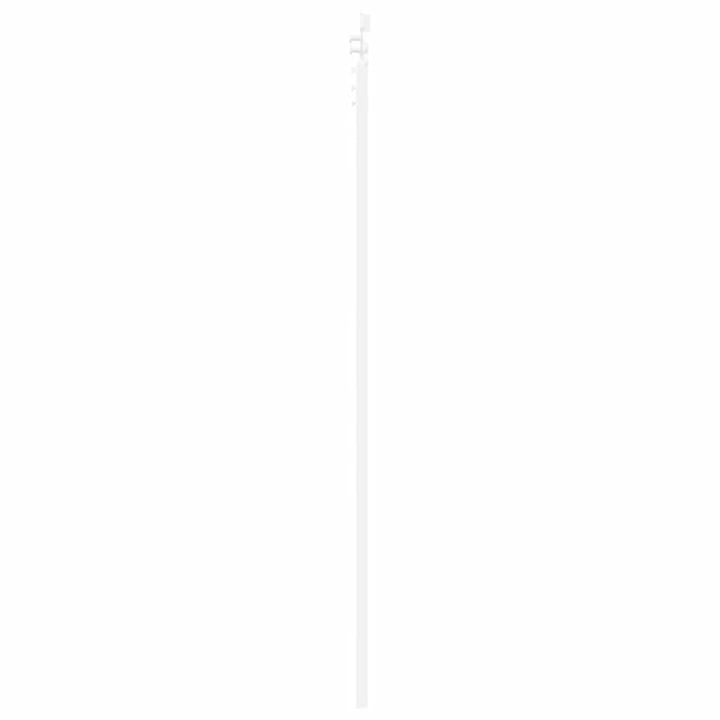 vidaXL Csúszóajtó ORKDAL Fehér 73.5 x 198.5 cm Fa és fém