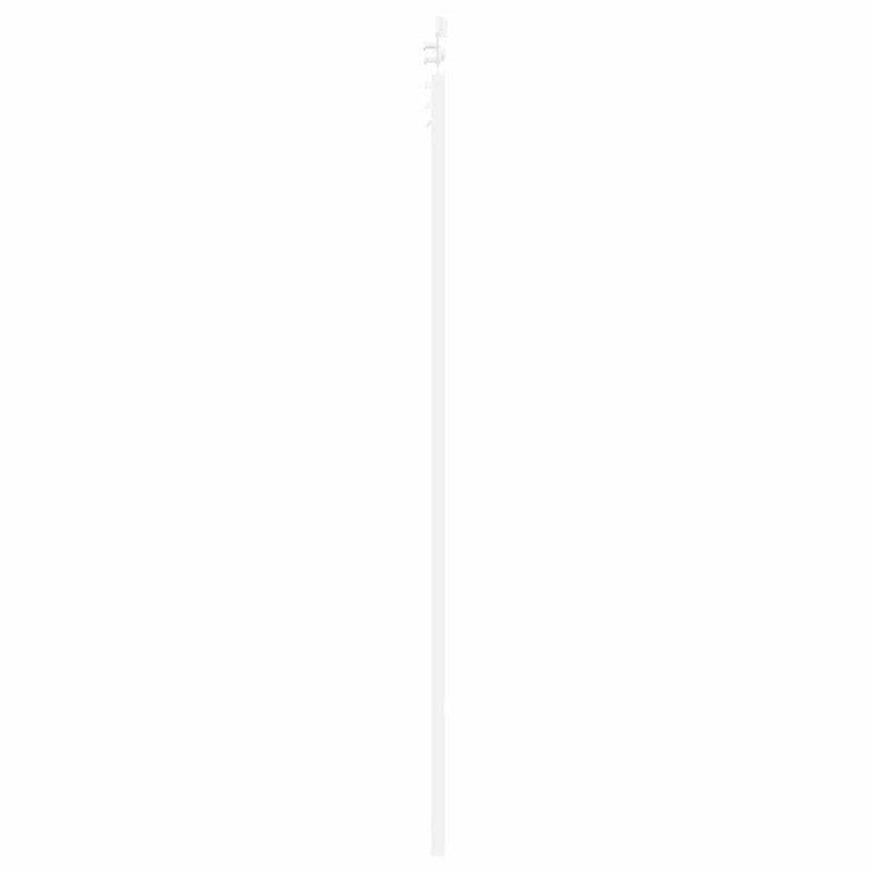 vidaXL Csúszóajtó ORKDAL Fehér 73.5 x 211 cm Fa és fém