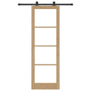 vidaXL Csúszó ajtó ORKDAL Természetes 78 x 232 cm