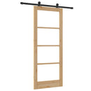 vidaXL Csúszó ajtó ORKDAL Természetes 83 x 202 cm