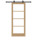 vidaXL Csúszó ajtó ORKDAL Természetes 83 x 202 cm