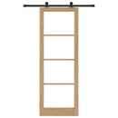 vidaXL Csúszó ajtó ORKDAL Természetes 83 x 232 cm