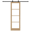 vidaXL Csúszó ajtó ORKDAL Természetes 78 x 232 cm