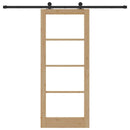vidaXL Csúszó ajtó ORKDAL Természetes 83 x 202 cm