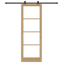 vidaXL Csúszó ajtó ORKDAL Természetes 83 x 232 cm