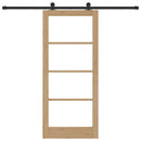 vidaXL Csúszó ajtó ORKDAL Természetes 86 x 198,5 cm