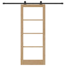 vidaXL Csúszó ajtó ORKDAL Természetes 86 x 211 cm