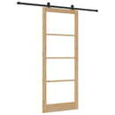 vidaXL Csúszó ajtó ORKDAL Természetes 93 x 232 cm
