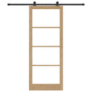 vidaXL Csúszó ajtó ORKDAL Természetes 93 x 232 cm