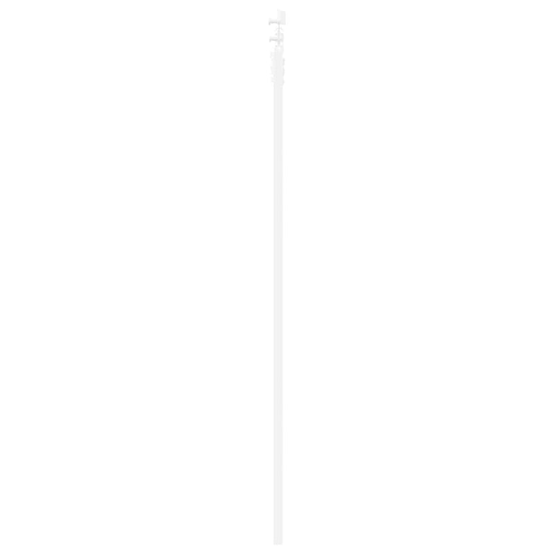 vidaXL Csúszóajtó Fehér 73.5 x 198.5 cm Fa és fém