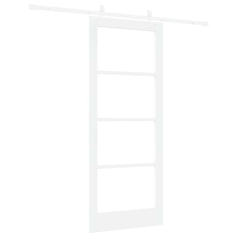 vidaXL Csúszóajtó Fehér 83 x 202 cm