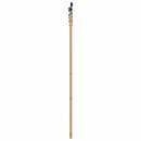 vidaXL Csúszó ajtó Természetes 61 x 198,5 cm Tömör fenyőfa és üveg