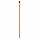 vidaXL Csúszó ajtó Természetes 93 x 202 cm Tömör fenyőfa és üveg