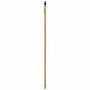 vidaXL Csúszó ajtó Természetes 93 x 202 cm Tömör fenyőfa és üveg