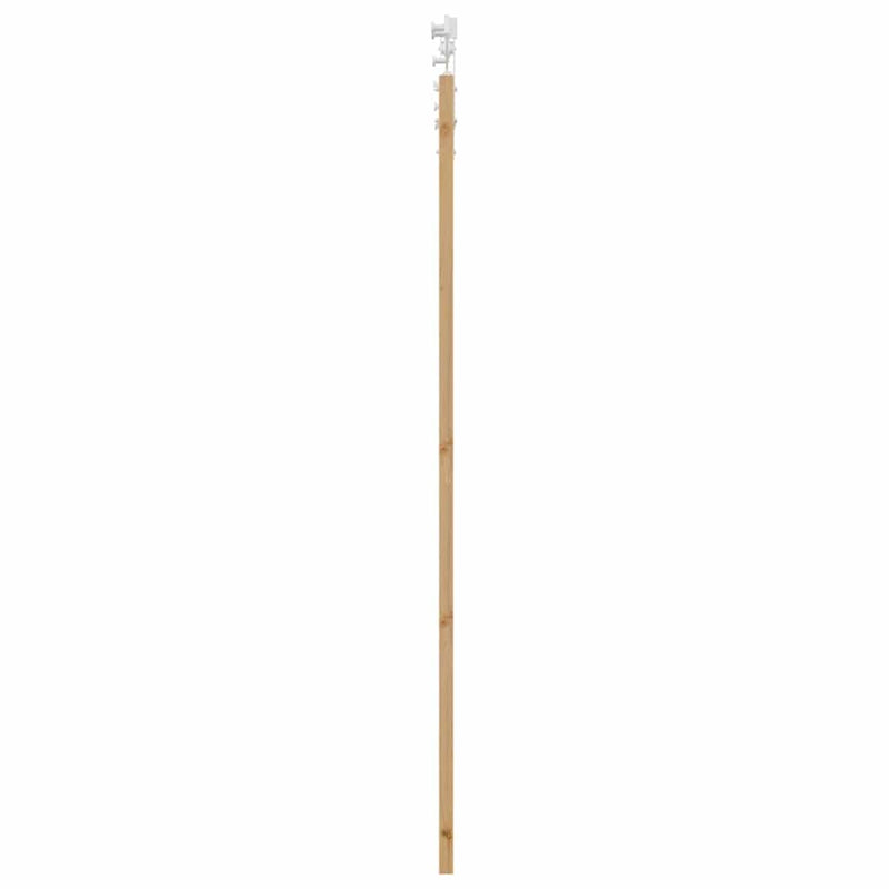 vidaXL Egyszerű Csúszó Ajtó Barna 73.5 x 211 cm Fa és fém
