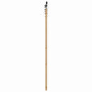 vidaXL Csúszó ajtó Természetes és fekete 73,5 x 198,5 cm