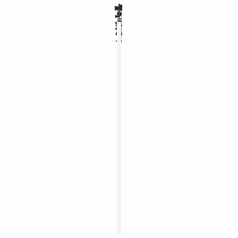 vidaXL Csúszóajtó ORKDAL Fehér 73.5 x 198.5 cm Fa és fém