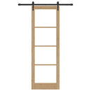 vidaXL Csúszó ajtó ORKDAL Természetes 78 x 232 cm