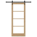vidaXL Csúszó ajtó ORKDAL Természetes 83 x 202 cm