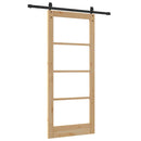 vidaXL Csúszó ajtó ORKDAL Természetes 86 x 198,5 cm
