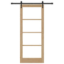 vidaXL Csúszó ajtó ORKDAL Természetes 86 x 211 cm