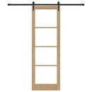 vidaXL Csúszó ajtó ORKDAL Természetes 78 x 232 cm