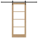 vidaXL Csúszó ajtó ORKDAL Természetes 83 x 202 cm
