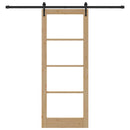 vidaXL Csúszó ajtó ORKDAL Természetes 83 x 211 cm