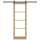 vidaXL Csúszó ajtó ORKDAL Természetes 83 x 232 cm