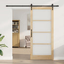 vidaXL Csúszó ajtó ORKDAL Természetes 93 x 211 cm