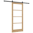 vidaXL Csúszó ajtó ORKDAL Természetes 93 x 211 cm