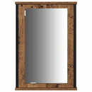 vidaXL Fürdőszobai Mosdószekrények polcokkal 3 pcs Barna Faanyag