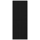 vidaXL Fali szekrény 2 pcs Fekete tölgy 69,5 x 34 x 90 cm Faanyag