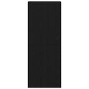 vidaXL Fali szekrény 2 pcs Fekete tölgy 69,5 x 34 x 90 cm Faanyag