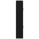 vidaXL Fali szekrény 2 pcs Fekete tölgy 69,5 x 34 x 90 cm Faanyag
