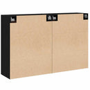 vidaXL Fali szekrény 2 pcs Öreg fa 69,5 x 34 x 90 cm Faanyag