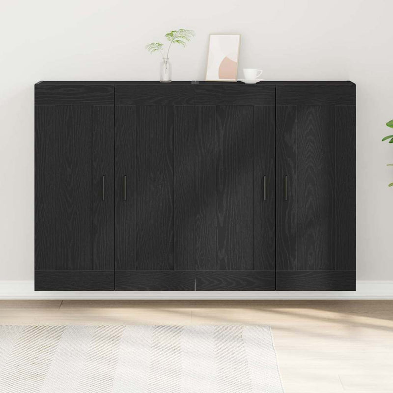 vidaXL Fali szekrény 2 pcs Artisan tölgy 69,5 x 34 x 90 cm Faanyag