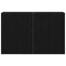 vidaXL Fali szekrény 2 pcs Artisan tölgy 69,5 x 34 x 90 cm Faanyag