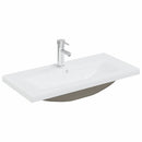 vidaXL Fürdőszobai mosdószekrény Fekete tölgy 80 x 39 x 62 cm Faanyag