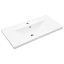 vidaXL Fürdőszobai mosdószekrény Fekete tölgy 80 x 39 x 62 cm Faanyag