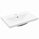 vidaXL Fürdőszobai mosdószekrény Fekete tölgy 60 x 39 x 62 cm Faanyag