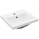 vidaXL Fürdőszobai mosdószekrény Fekete tölgy 80 x 39 x 62 cm Faanyag