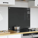 vidaXL Konyhai splashback Sötétszürke 70 x 60 x 0,6 cm edzett üveg