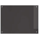 vidaXL Konyhai splashback Sötétszürke 80 x 60 x 0,6 cm edzett üveg