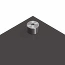 vidaXL Konyhai splashback Sötétszürke 100 x 40 x 0,6 cm edzett üveg