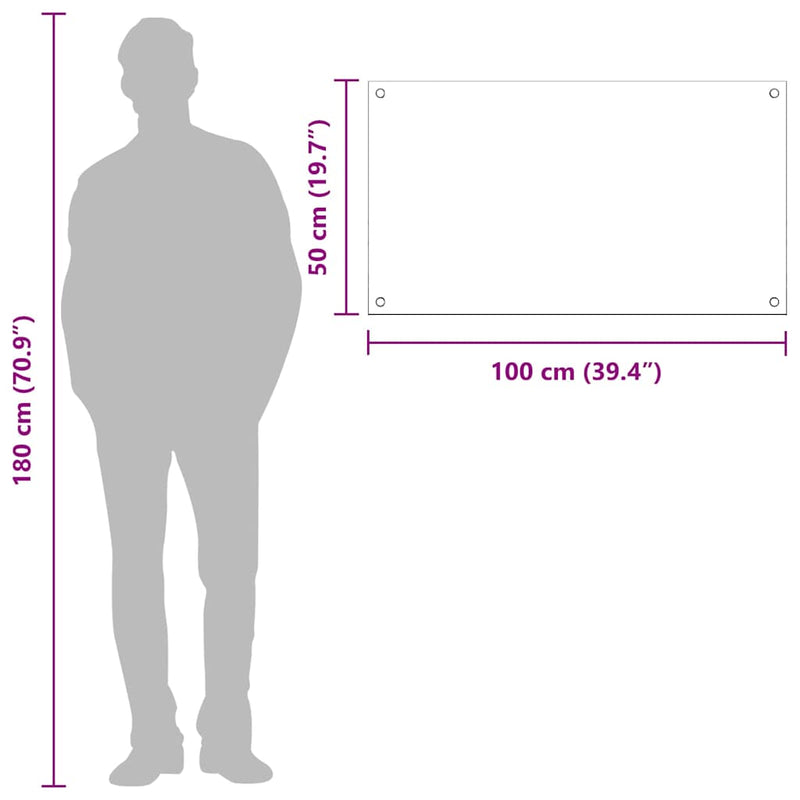 vidaXL Konyhai splashback Sötétszürke 100 x 50 x 0,6 cm edzett üveg