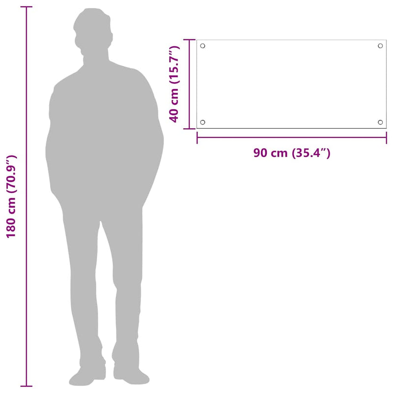 vidaXL Konyhai splashback Sárga 90 x 40 x 0,6 cm edzett üveg